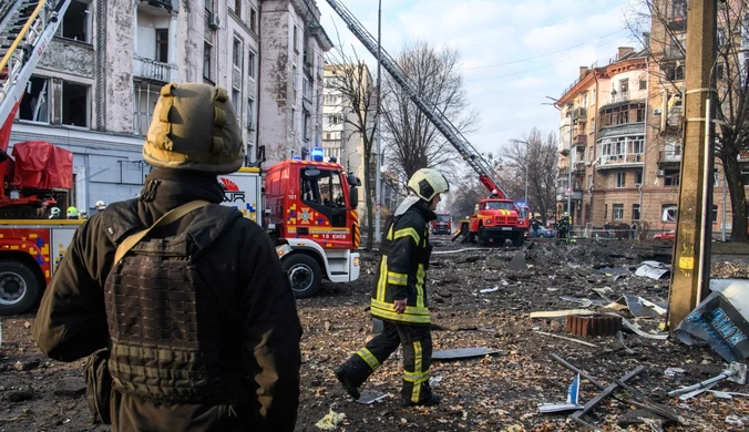 Rosjanie ostrzelali Kijów. Operacja polskiego i natowskiego lotnictwa