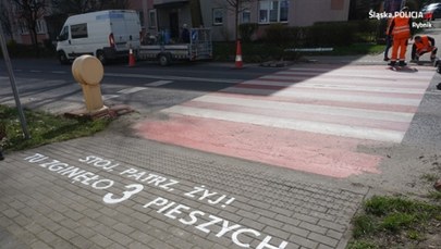 "Stój, patrz, żyj". Nowa kampania policji w Rybniku