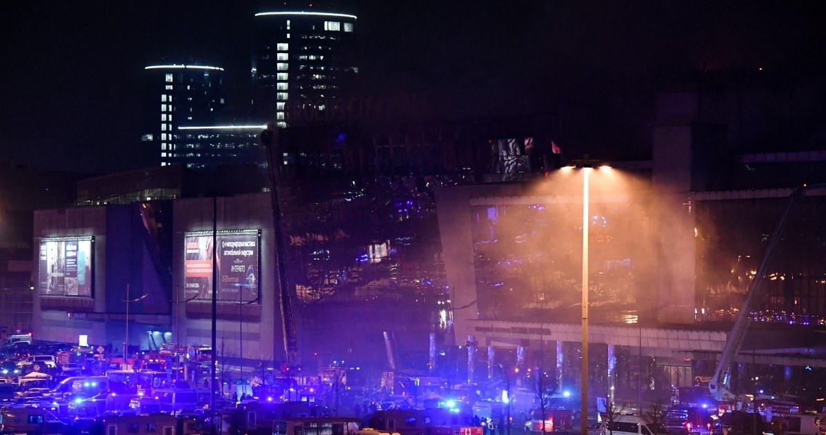Atak pod Moskwą. Trwają poszukiwania sprawców Atak pod Moskwą. Trwają poszukiwania sprawców