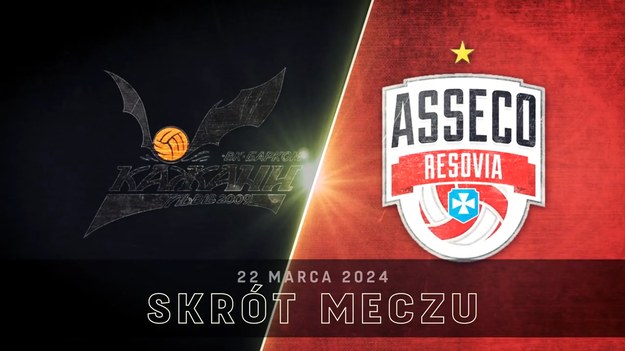 Skrót meczu Barkom-Każany Lwów - Asseco Resovia Rzeszów.