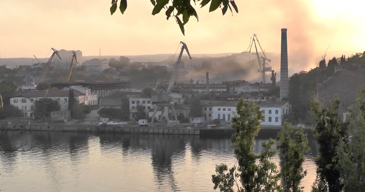 Ukraiński atak na Sewastopol. Zdjęcie ilustracyjne