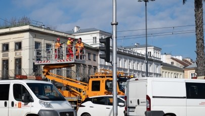 Zerwana trakcja w Warszawie. Przywrócono już ruch tramwajów