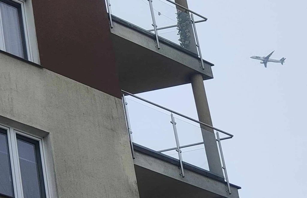 Samoloty często widać na niebie w Józefosławiu