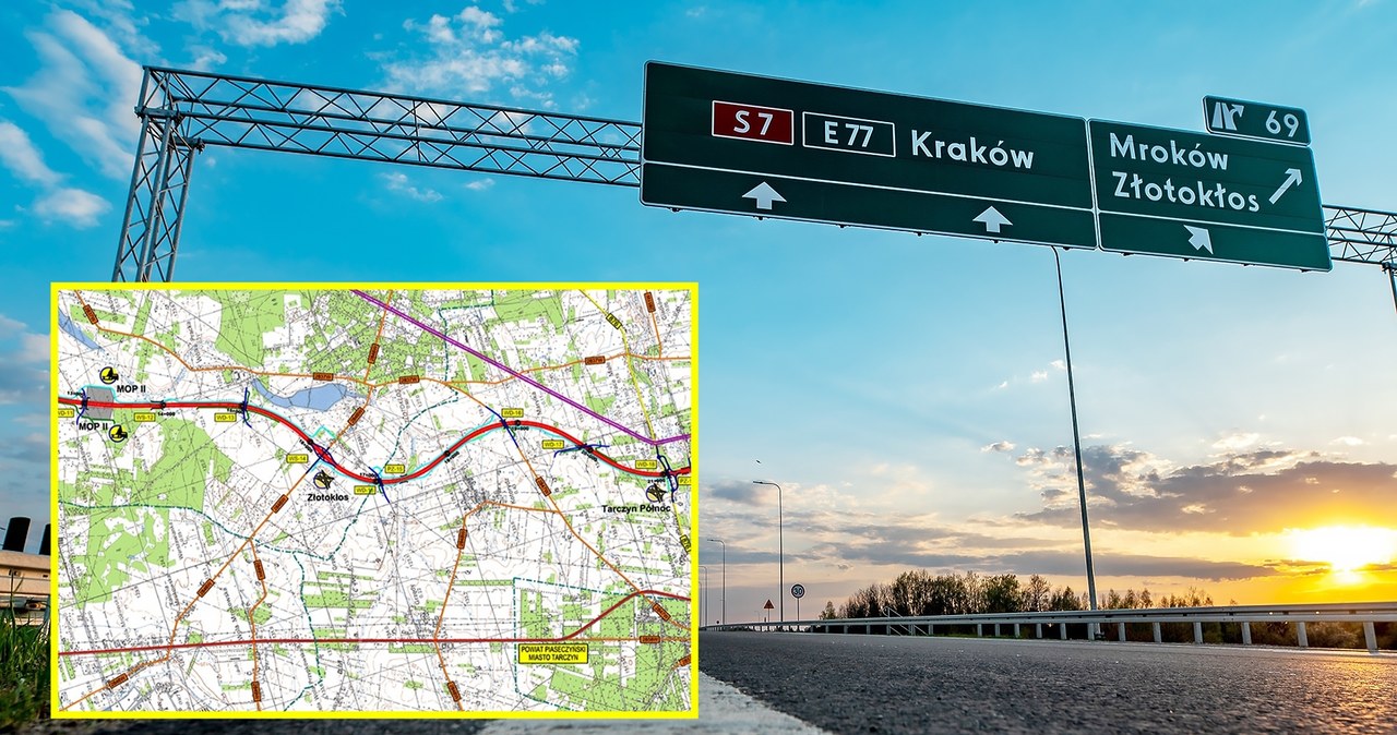 There is approval to use an important road.  It will speed up the journey to Warsaw