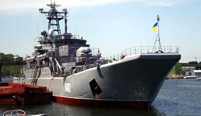 Ukraińcy uderzyli w kolejny okręt. Rosjanie ukradli go 10 lat temu