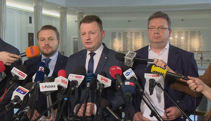 Mariusz Błaszczak: To było najście na dom parlamentarzystów