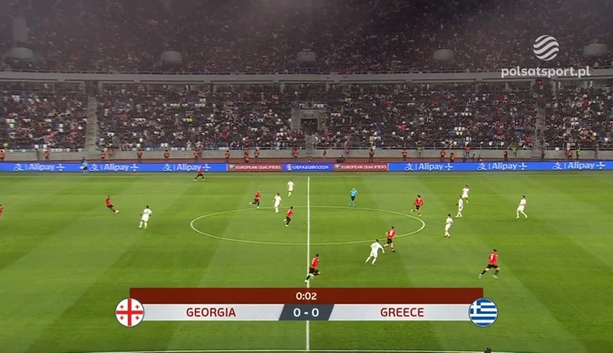 Gruzja - Grecja. Skrót meczu. WIDEO