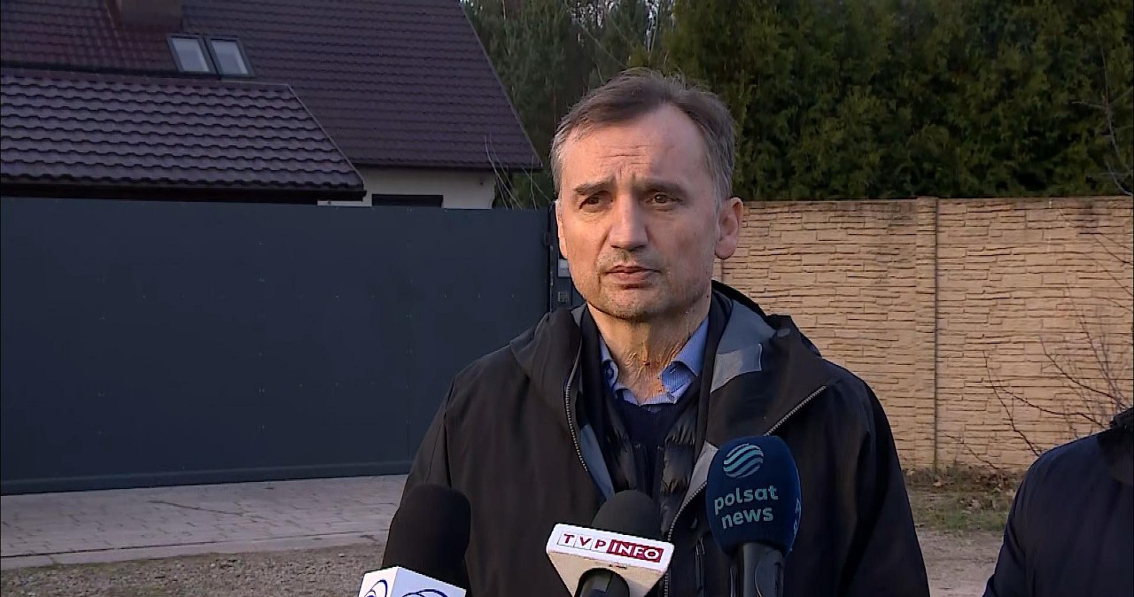 Nowe oświadczenie Zbigniewa Ziobry. Mówi o zniszczeniach w swoim domu