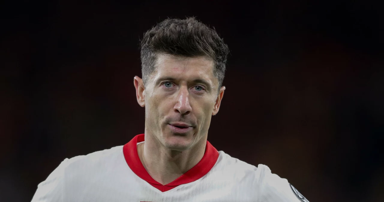 Robert Lewandowski, mecz Walia - Polska