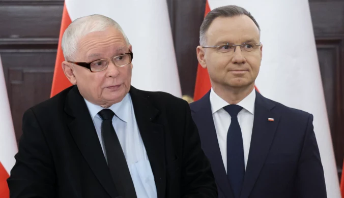 Prezes PiS pytany o przyszłość partii. Wspomniał o prezydencie 