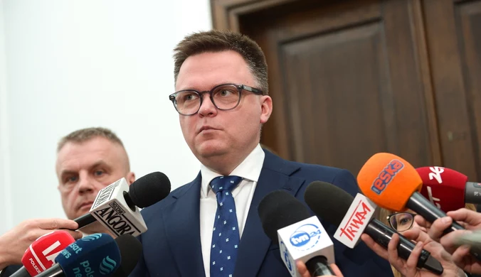 Służby w hotelu poselskim. Szymon Hołownia: Podałem warunek