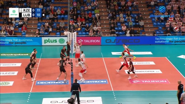 Skrót meczu Asseco Resovia Rzeszów - KGHM Cuprum Lubin.