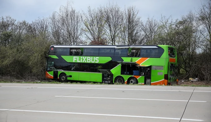 Wypadek Flixbusa w Niemczech. Media o 47-letniej Polce