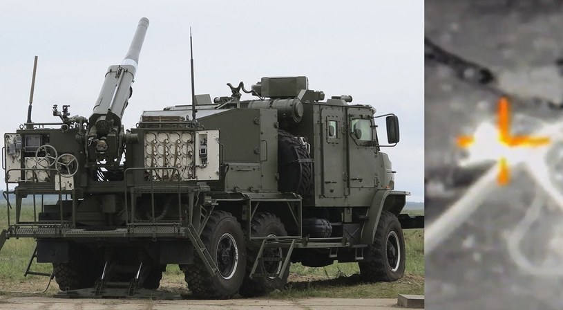 Siły Zbrojne Ukrainy pochwaliły się kolejną udaną akcją z udziałem drona FPV. Tym razem udało im się zidentyfikować i zniszczyć naprawdę cenne wyposażenie, a mianowicie rosyjską nowość z końca ubiegłego roku - 2S40 Floks.