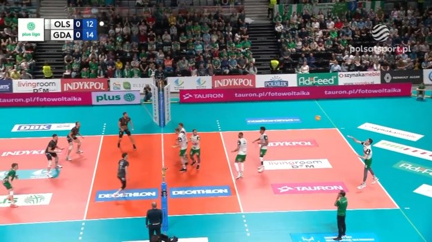 Skrót meczu Indykpol AZS Olsztyn - Trefl Gdańsk.
