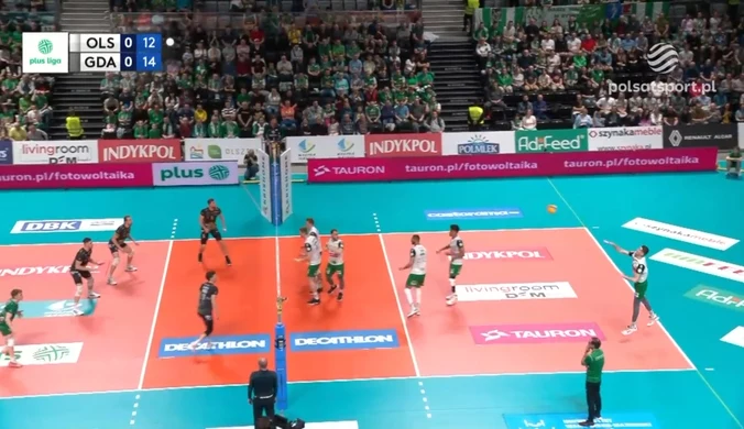 Indykpol AZS Olsztyn - Trefl Gdańsk. Skrót meczu. WIDEO