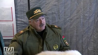 Łukaszenka sprawdza wojska na granicy i pyta o Przesmyk Suwalski