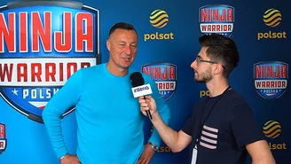 Tomasz Hajto przed  swoim debiutem jako komentator podczas Ninja Warrior Polska. WIDEO