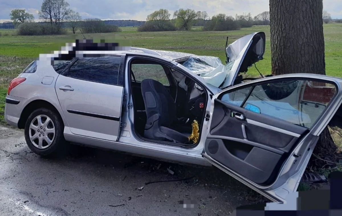 Dwie 18-latki zginęły, a troje kolejnych nastolatków zostało rannych w wypadku, do którego doszło na drodze powiatowej w miejscowości Stężyca (Lubelskie).