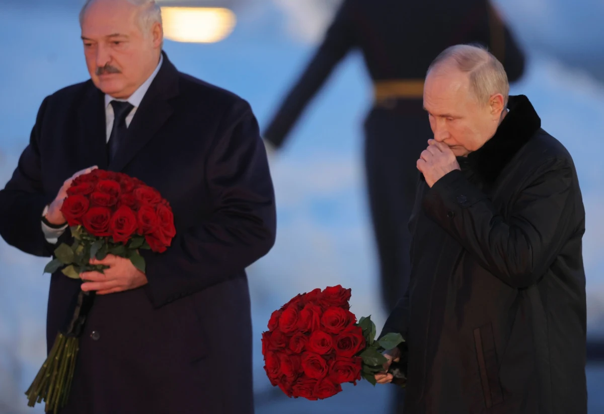 Zmarł ochroniarz Alaksandra Łukaszenki. Mężczyzna najprawdopodobniej został otruty podczas styczniowego spotkania białoruskiego dyktatora z Władimirem Putinem w Petersburgu.