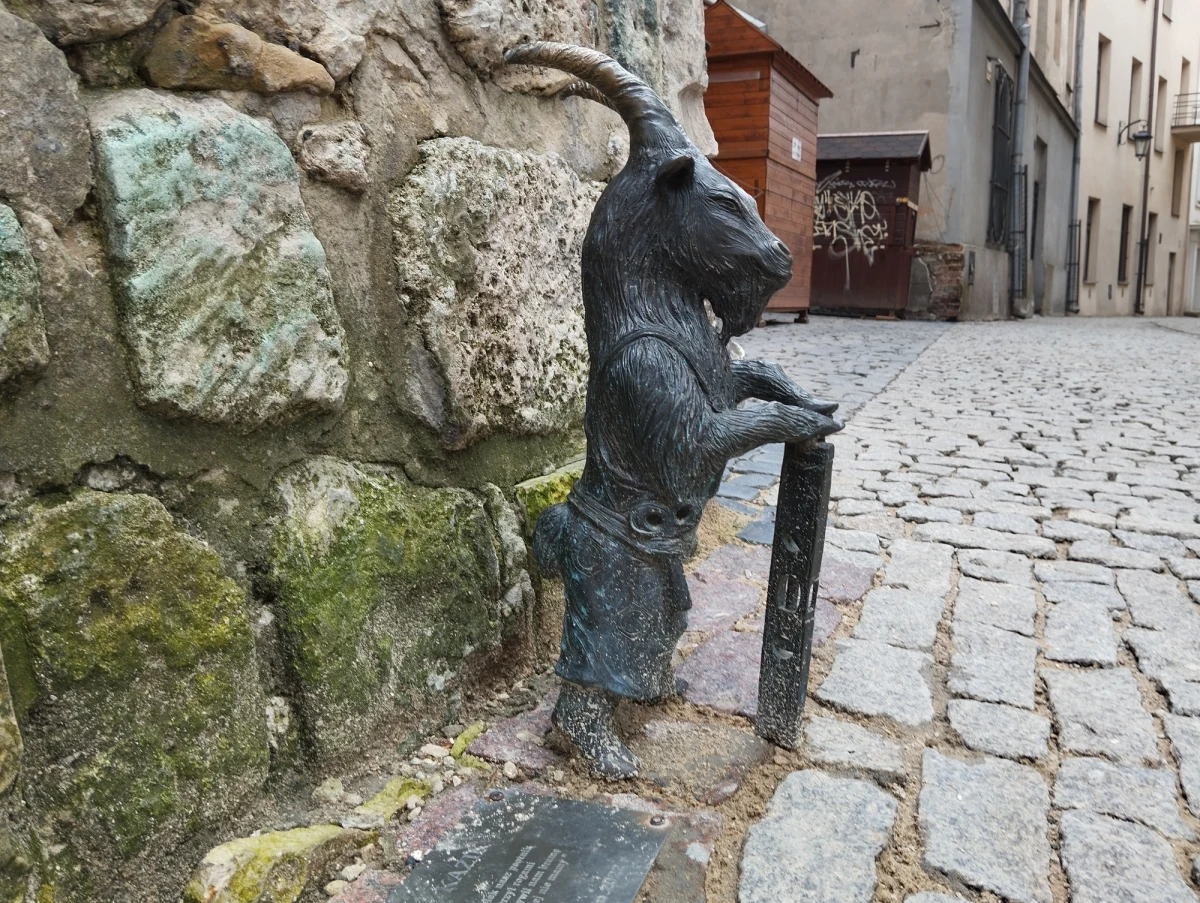 Opóźni się wykonanie i montaż 11 nowych rzeźb koziołków w centrum Lublina. Z powodu swojego błędu urząd miasta unieważnił przetarg. 