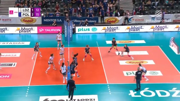 Grot Budowlani Łódź – Grupa Azoty Chemik Police 1:3 (17:25, 25:20, 18:22, 20:25) - siatkówka, Tauron Liga 2024, półfinał.

