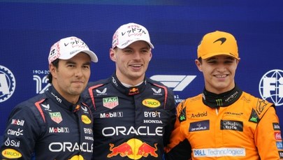 Formuła 1: Max Verstappen ponownie pierwszy w kwalifikacjach