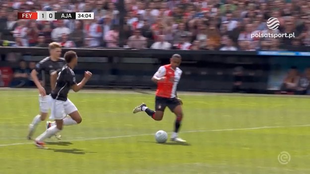 Feyenoord Rotterdam - Ajax Amsterdam 6:0 (3:0)
Bramki: Igor Paixao 34, 66, Yankuba Minteh 35, 56, David Hancko 45+2, Quinten Timber 62