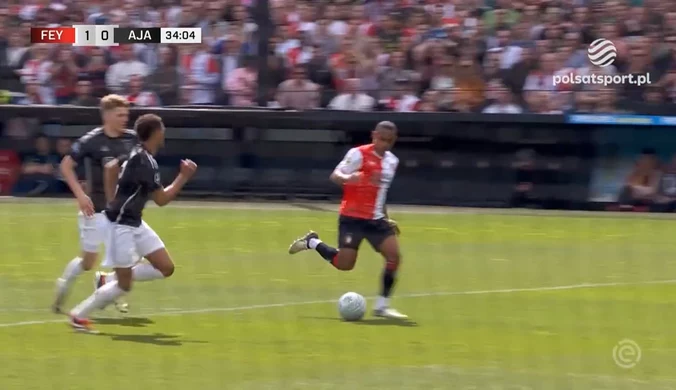 Feyenoord Rotterdam - Ajax Amsterdam. Skrót meczu. WIDEO
