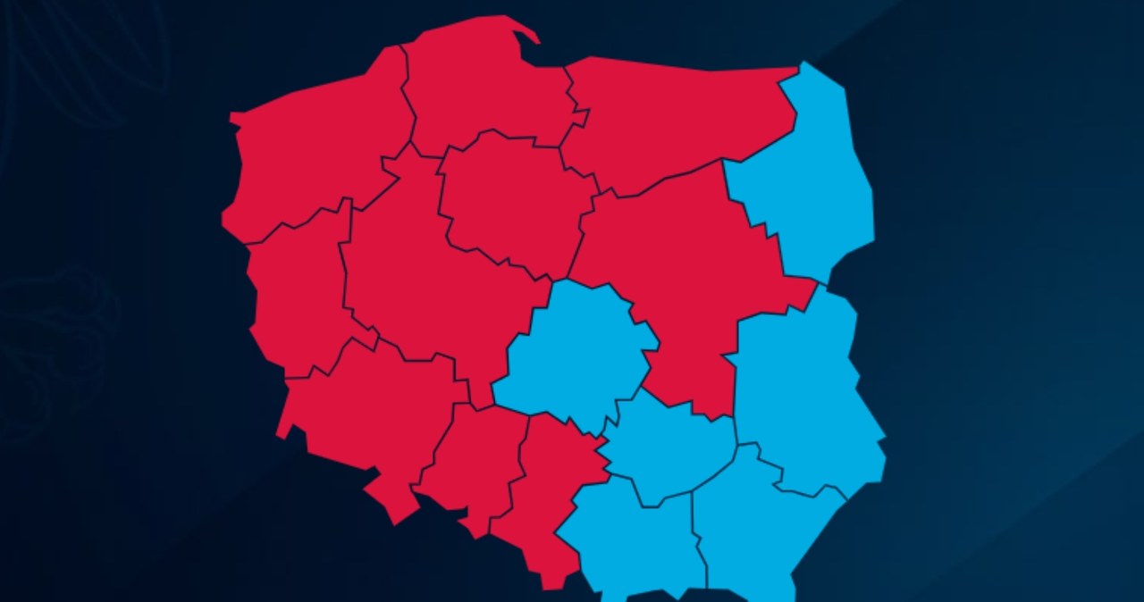 Wyniki wyborów. Wyborcza mapa Polski. Jak głosowano w poszczególnych ...