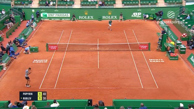 W załączonym materiale skrót meczu Alexei Popyrin - Andriej Rublow rozegranego podczas turnieju ATP w Monte Carlo.

