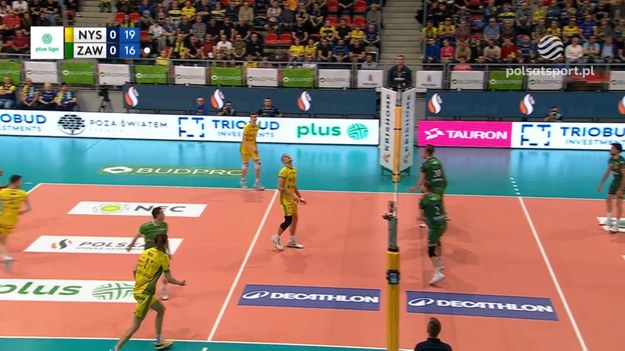 PSG Stal Nysa – Aluron CMC Warta Zawiercie 0:3 (26:28, 19:25, 19:25) - siatkówka, PlusLiga 2024/ćwierćfinał.

