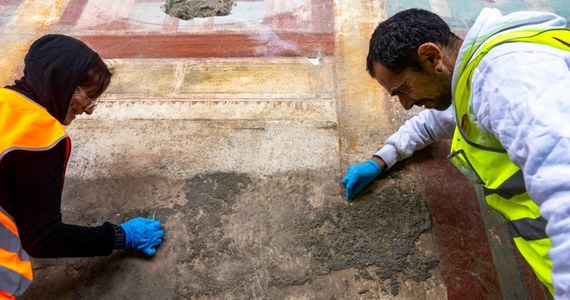 O zachwycających, nowo odkrytych freskach poinformował w ekskluzywnej rozmowie z dziennikarzami BBC szef Parku Archeologicznego Pompeje, Gabriel Zuchtriegel. Zostały odsłonięte podczas prac prowadzonych w "czarnym pokoju". Przedstawiają między innymi Helenę Trojańską i kilka innych scen z mitologii greckiej.