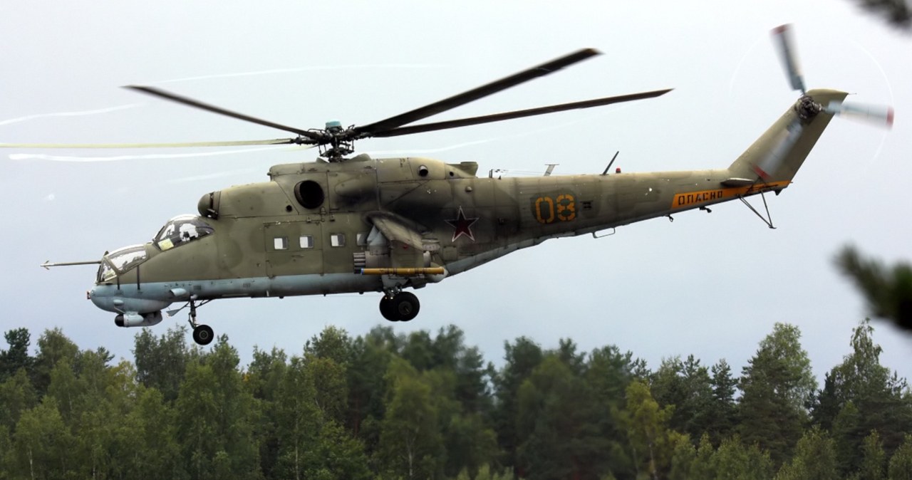 Kolejna strata Rosji w Afryce? Rebelianci twierdzą, iż zestrzelili Mi-24