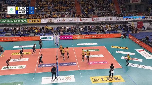 Bogdanka LUK Lublin – Projekt Warszawa 1:3 (25:16, 13:25, 19:25, 19:25) - siatkówka, PlusLiga 2024 /ćwierćfinał.