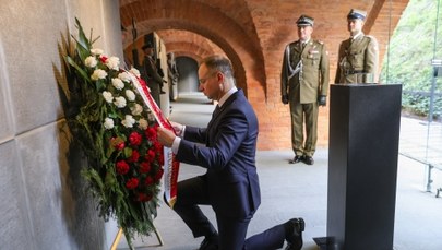 "Hekatomba naszego narodu". Prezydent uczcił ofiary Katynia