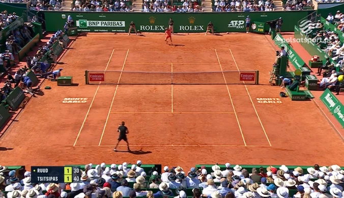 Casper Ruud - Stefanos Tsitsipas. Skrót finału turnieju ATP w Monte Carlo. WIDEO