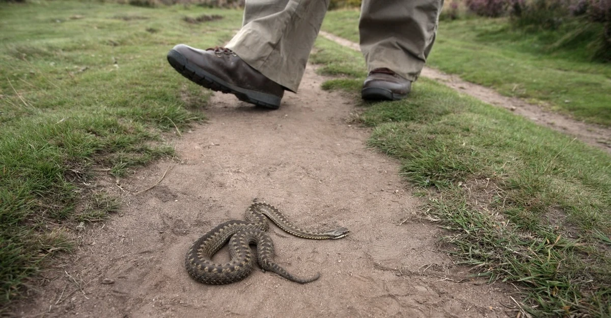 Jedyny jadowity gatunek węża pojawił się na tatrzańskich szlakach. "Uwaga na żmije!" - przestrzega Tatrzański Park Narodowy, a przyrodnik Tomasz Zając radzi, by w razie spotkania z gadem oddalić się i pozostawić zwierzę w spokoju.