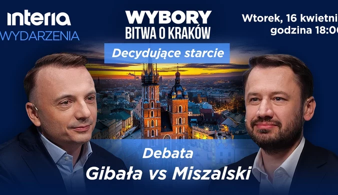 "Bitwa o Kraków. Decydujące starcie". Miszalski i Gibała twarzą w twarz