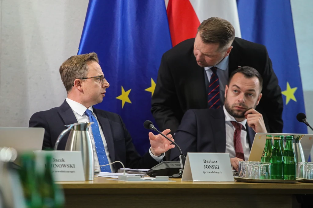 W komisji ds. wyborów kopertowych zasiadają m.in. Dariusz Joński (pierwszy z lewej), Przemysław Czarnek i Bartosz Romowicz