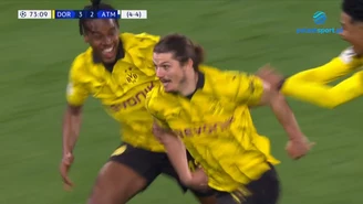 Borussia Dortmund – Atletico Madryt. Gol na 4-2 WIDEO