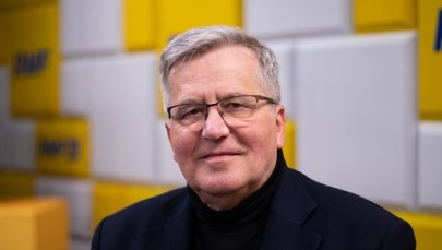 Komorowski o spotkaniu Duda - Trump: Polska powinna próbować grać na dwóch fortepianach