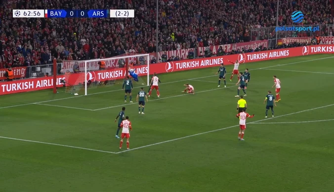 Bayern – Arsenal. Gol na 1-0. WIDEO