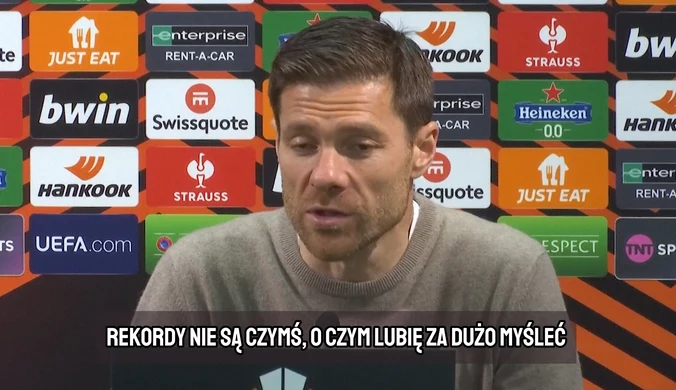 Xabi Alonso o przedłużeniu serii meczów bez porażki do 44. WIDEO