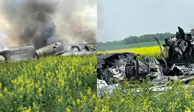 Rozbił się rosyjski bombowiec. "Na miejscu pracują wszystkie służby"