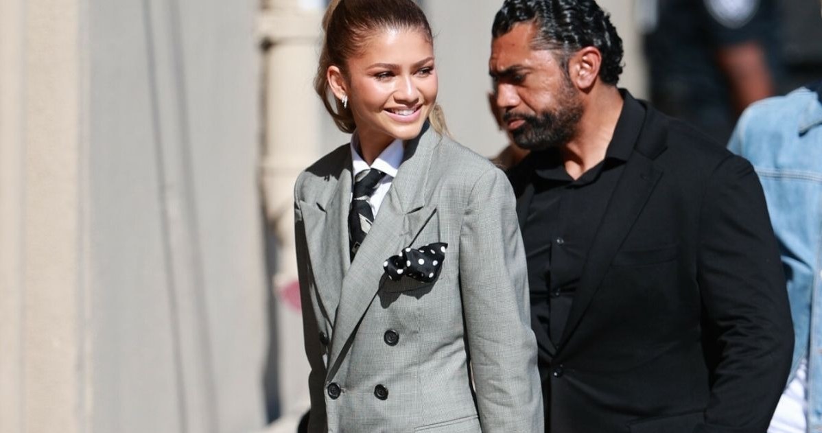 Zendaya, nadal, prezentuje, eleganckie, stylizacje, podczas, swojej, trasy, prasowej, promującej, film, Challengers, 27letnia, a Gwiazda pokazała się tak w programie. Trudno oderwać wzrok od jej nóg