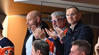 Zaskakujące zdjęcie prezydenta Andrzeja Dudy trafiło do sieci. Wybrał się na mecz NHL
