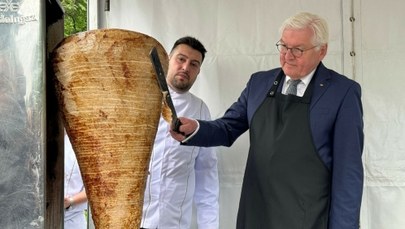 "Kebabowa dyplomacja" prezydenta Niemiec. Przybył do Turcji z… 60 kg mięsa 