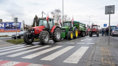 Rolnicy znów blokują S3 w okolicach Szczecina