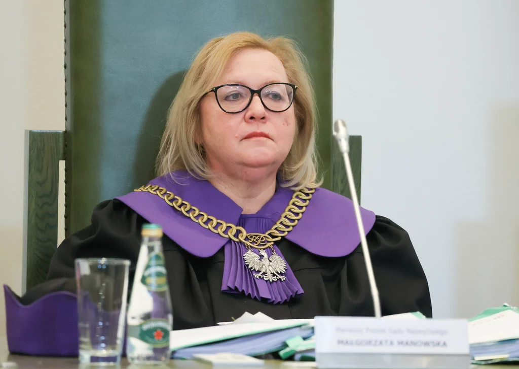 Pierwsza Prezes Sądu Najwyższego i Przewodnicząca Trybunału Stanu Małgorzata Manowska